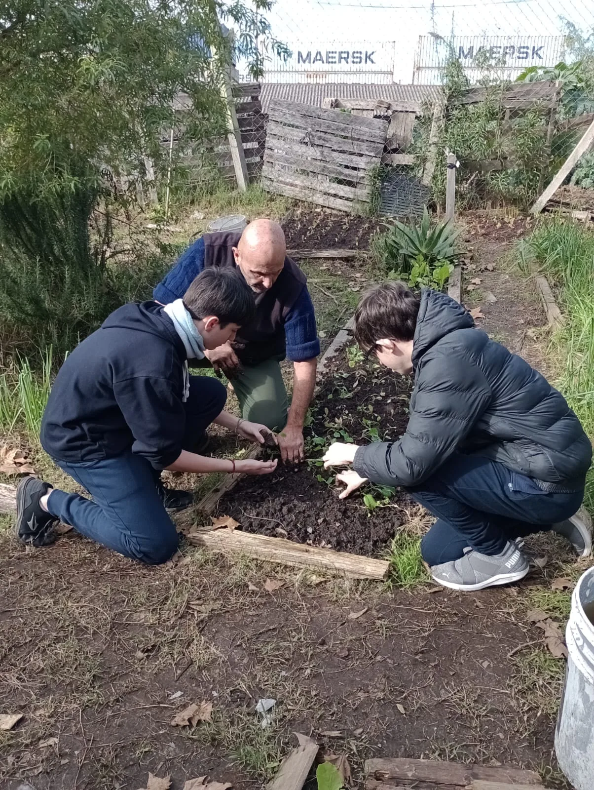 Actividad práctica de huerta y biodiversidad